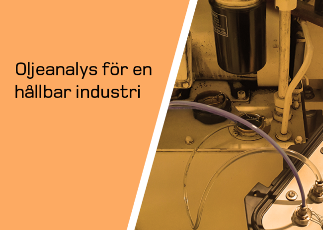Oljeanalys för en hållbar industri